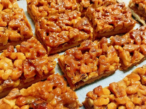 香ばしい♪くるみクッキー